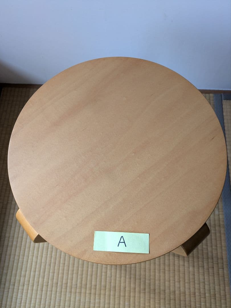 カンディハウス　スツール111S 矢萩喜從郎デザイン 3脚セット