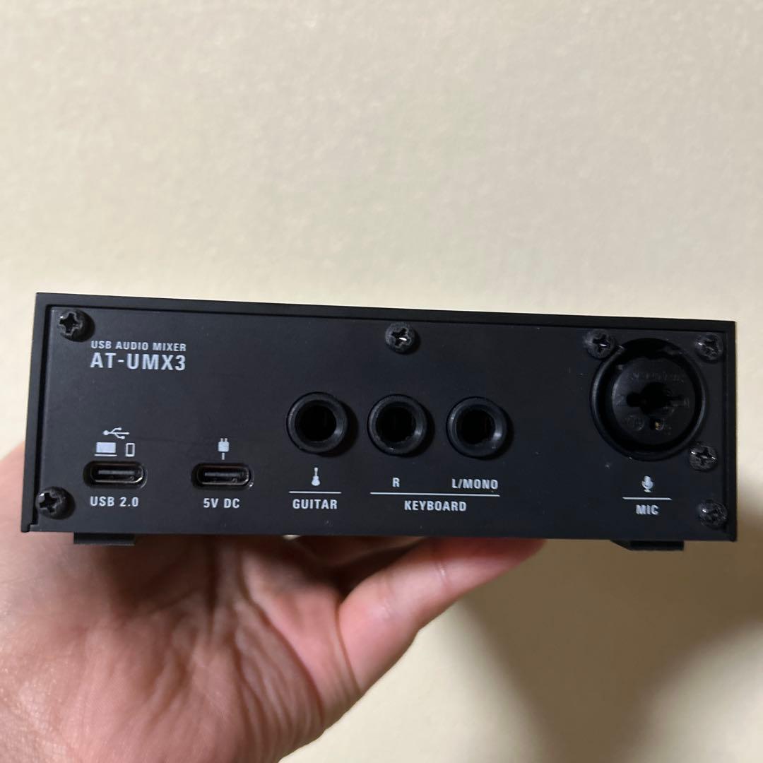 【美品】オーディオテクニカ AT-UMX3 USB オーディオミキサー