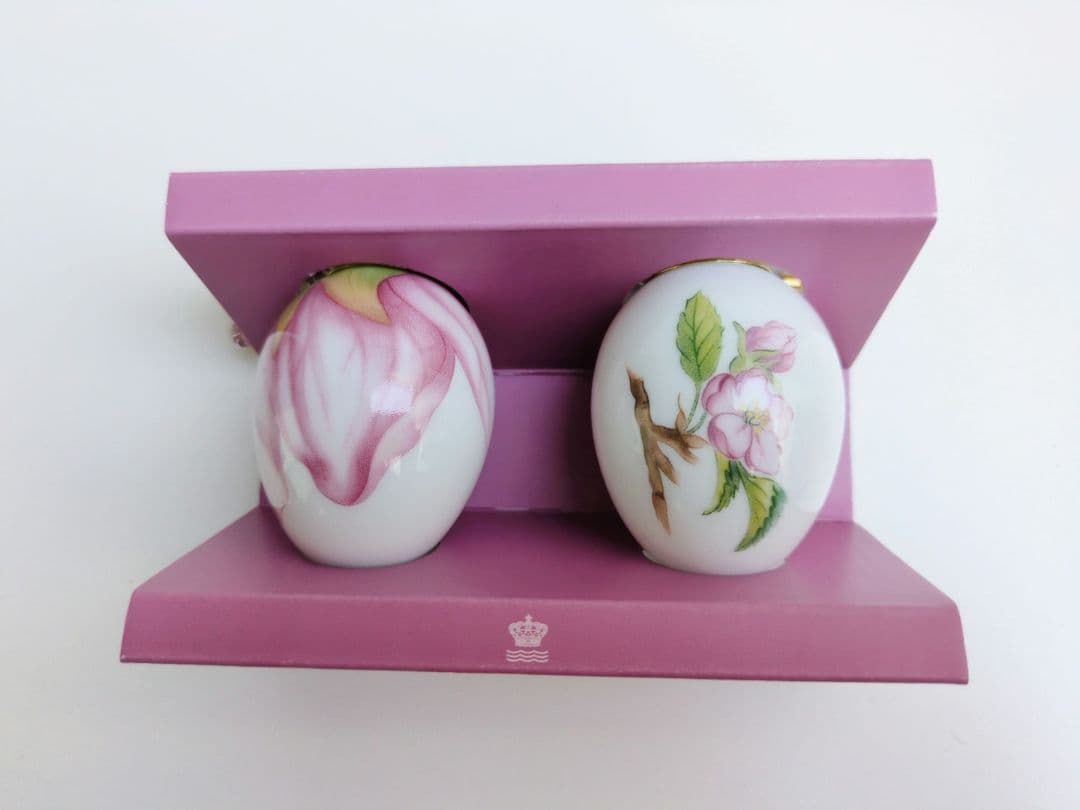ロイヤルコペンハーゲン　イースターエッグオーナメント　アップルブロッサム＆ペタル