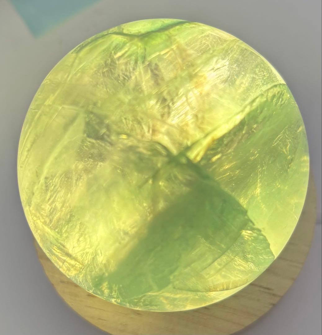 【天然石】スフィア　グリーン　フローライト②