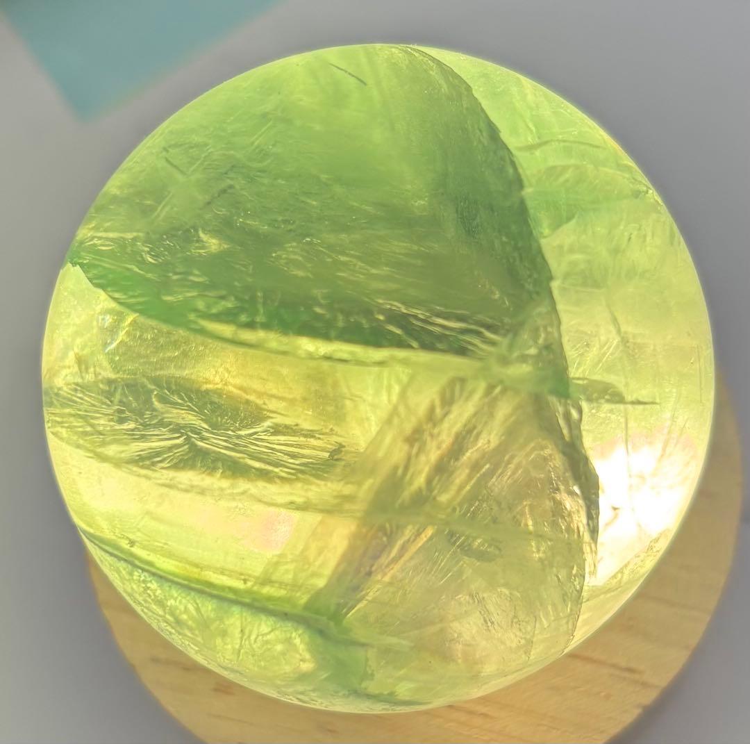 【天然石】スフィア　グリーン　フローライト②