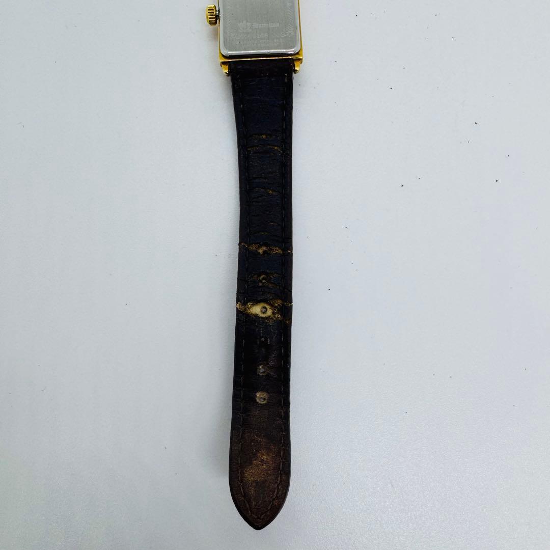 ✨Hamilton✨ハミルトン✨シルバー文字盤✨スクエア✨クォーツ✨腕時計✨