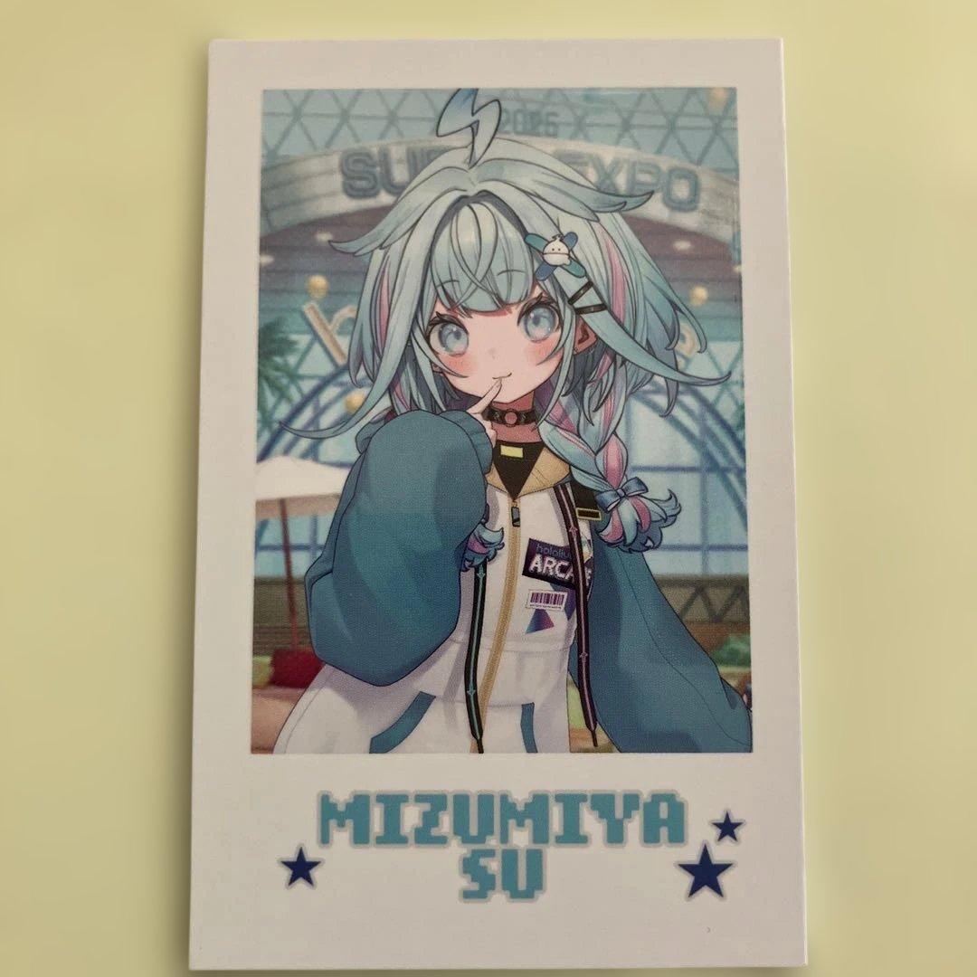 ホロライブ EXPO 2025 チェキ風カード 水宮枢 すうちゃん - メルカリ