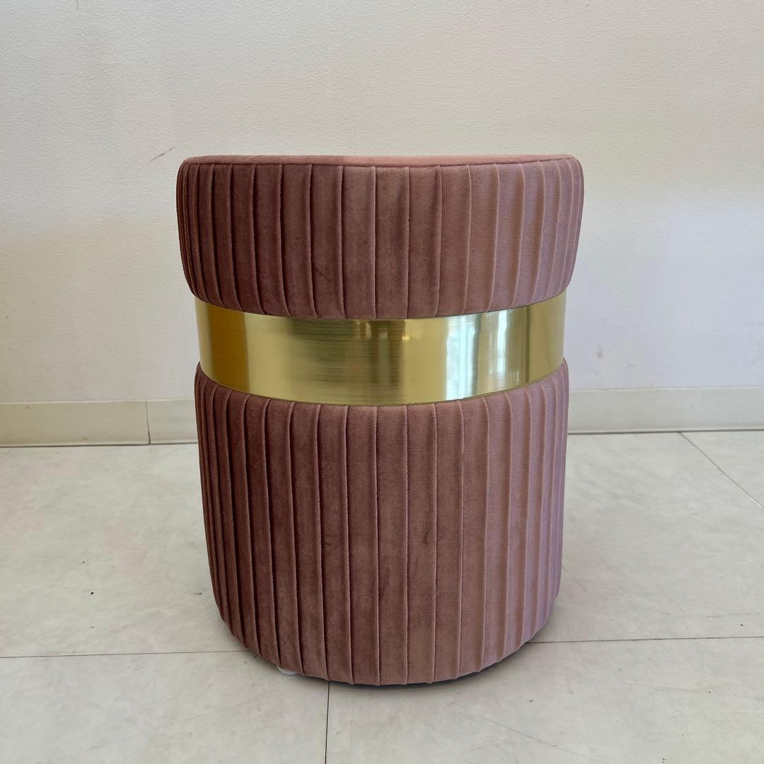 新品☆ロココ調スツール プリンセススツール 椅子 腰掛け クラシック 姫家具