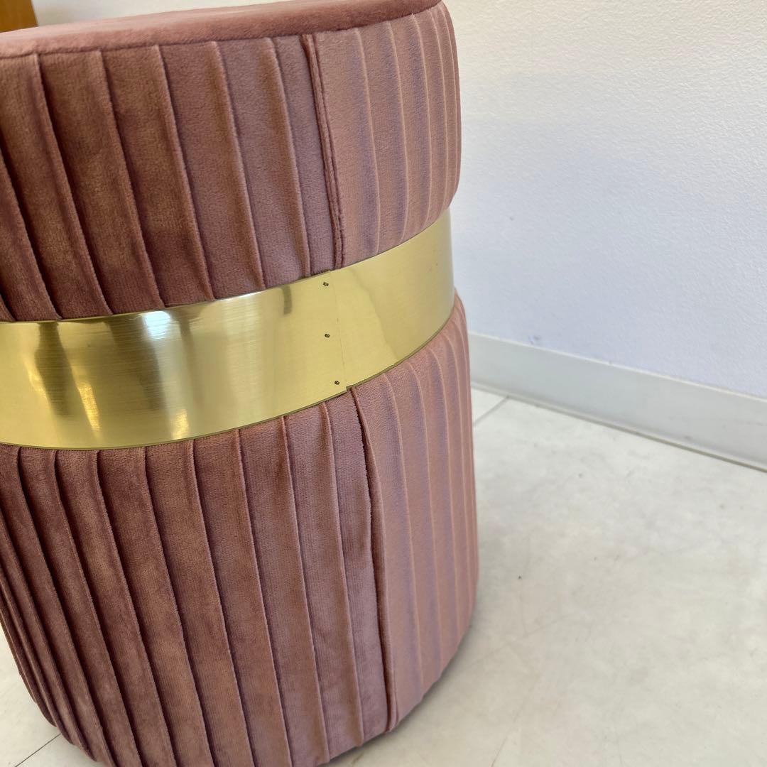 新品☆ロココ調スツール プリンセススツール 椅子 腰掛け クラシック 姫家具