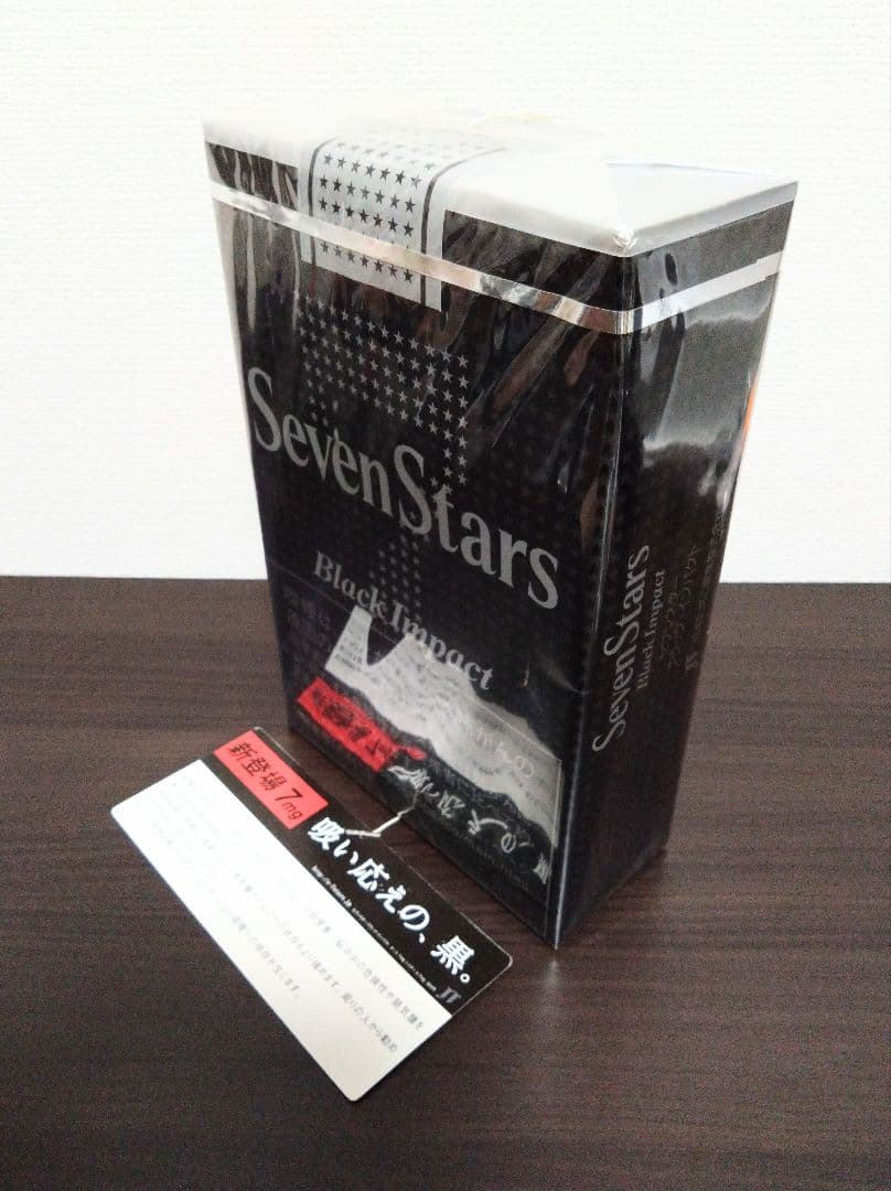 セブンスター　ブラックインパクト　ノベルティ　販促物　ビッグ　特大　インテリア