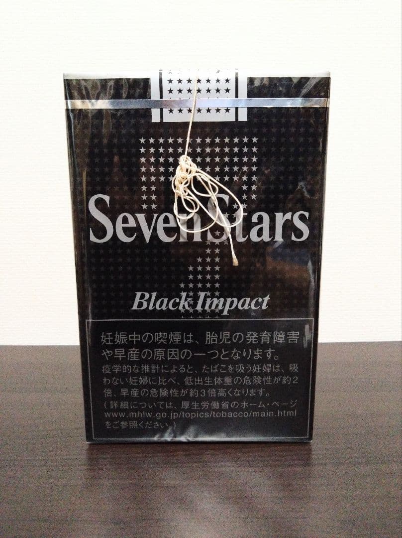 セブンスター　ブラックインパクト　ノベルティ　販促物　ビッグ　特大　インテリア