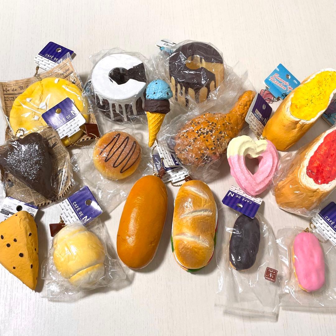 スクイーズまとめ売り スクイーズセット2 CAFE de N スクイーズ - メルカリ