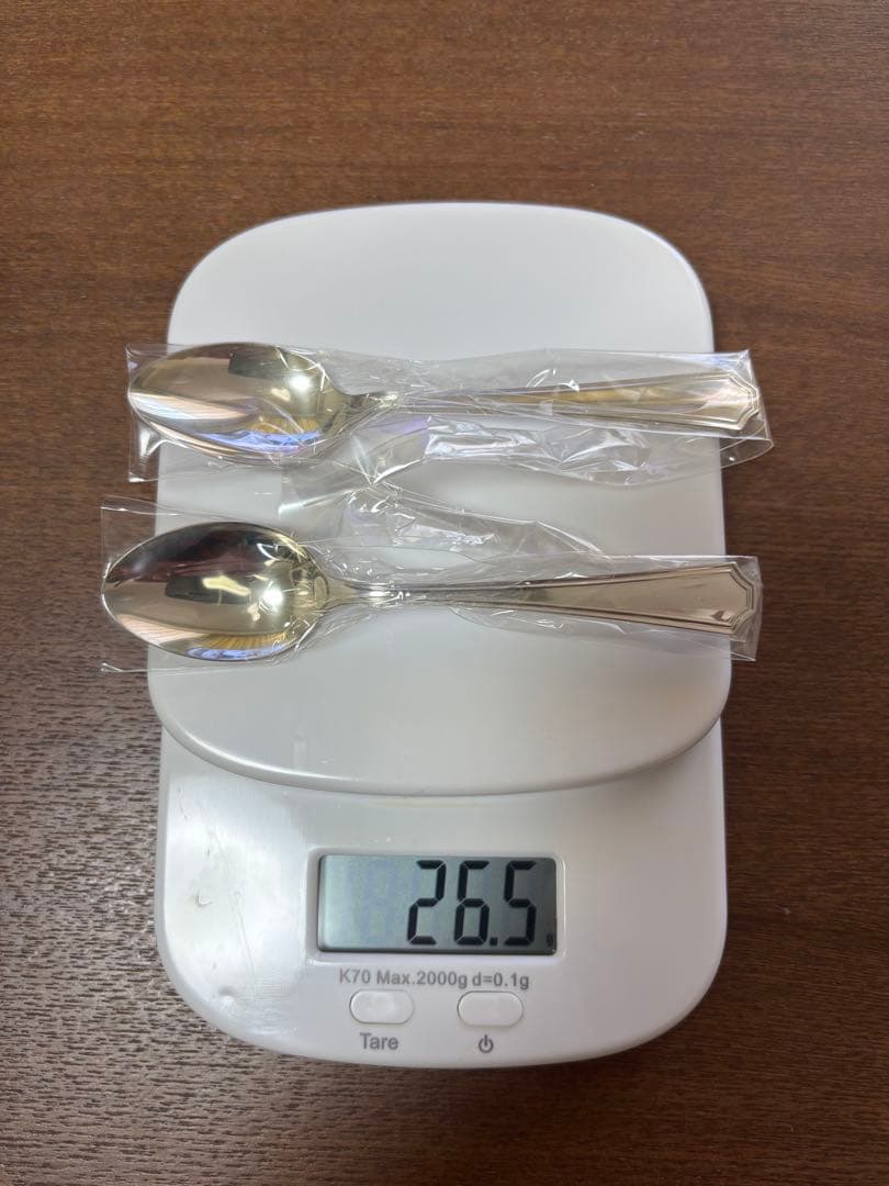 銀座和光　シルバー950スプーン 2本セット