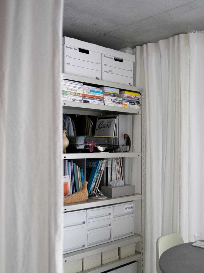 D&DEPARTMENT 工業用スチールシェルフ