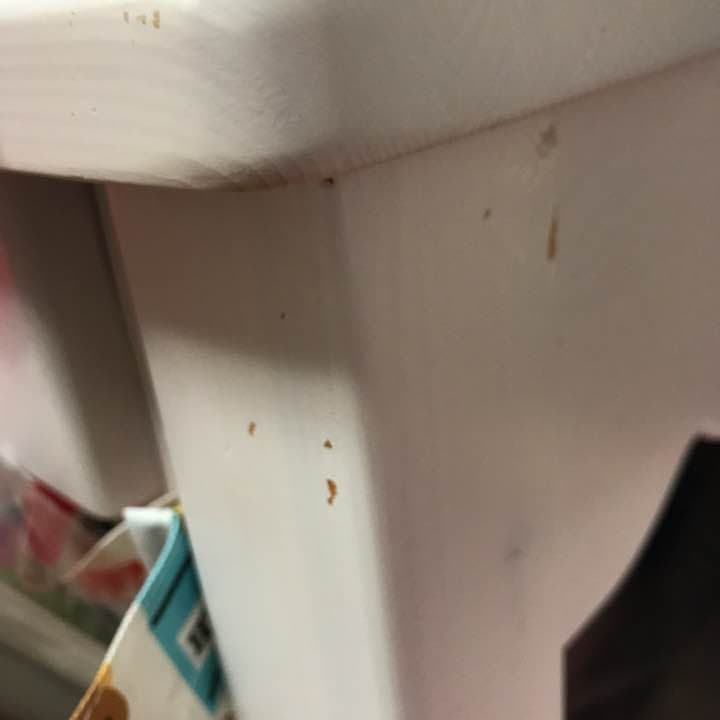 学習机 ホワイト ハート窓あり！3点