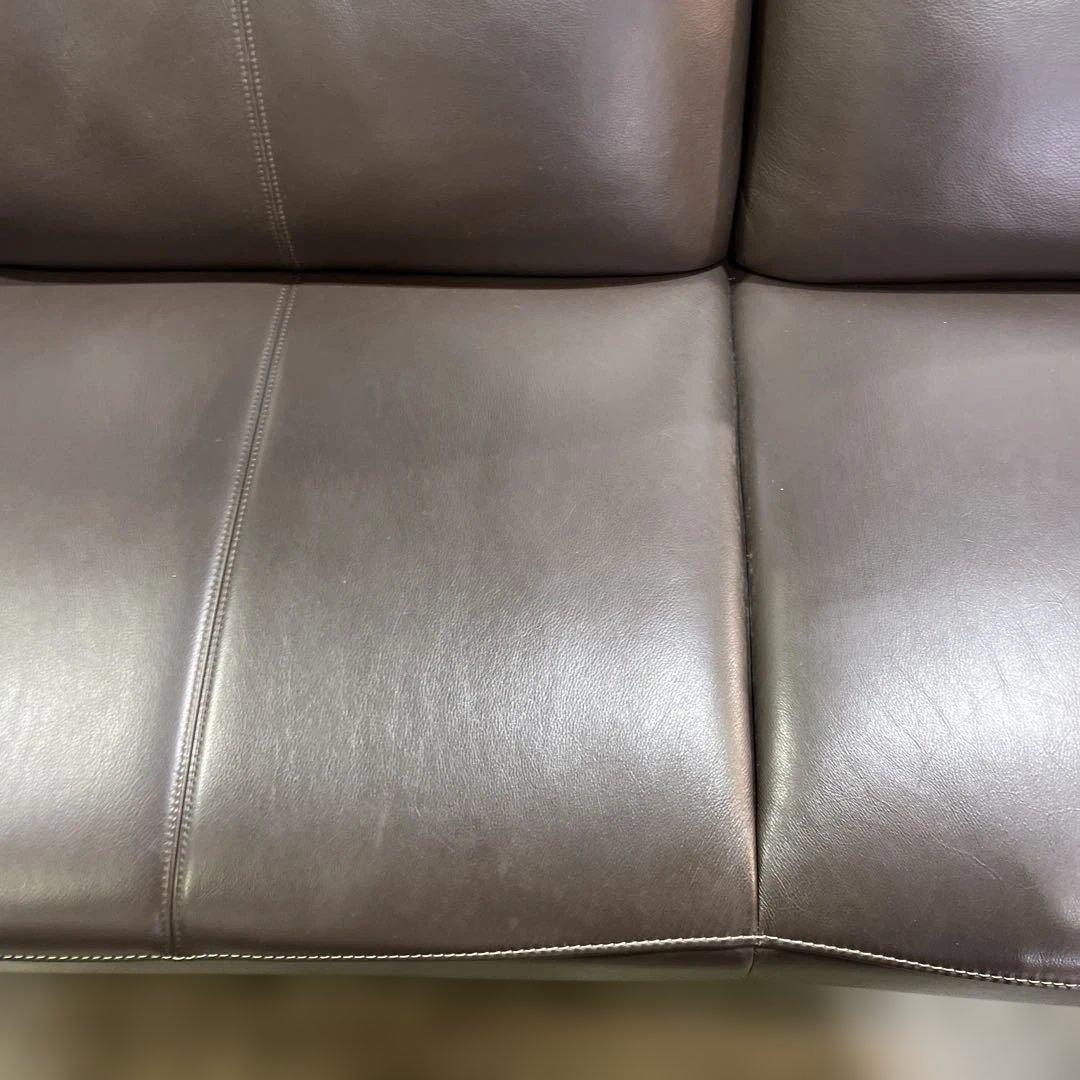 【カリモク】Z187シリーズ◆2.5人掛けソファ◇ブラウン◆美品◇定価３２万の品