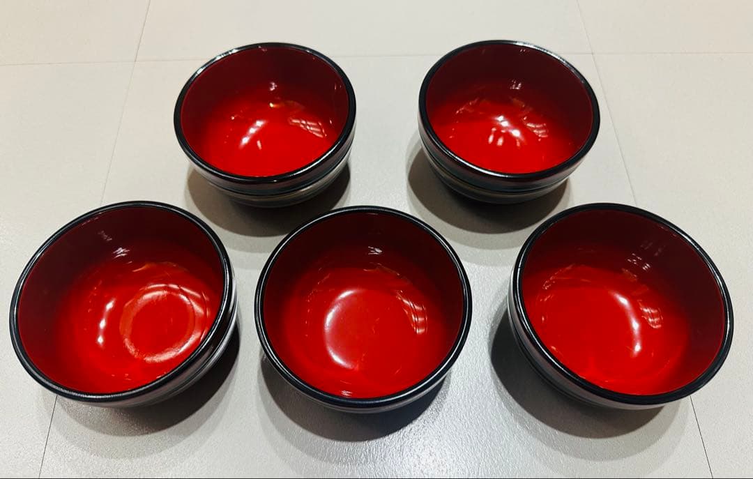 新品未使用】讃岐彫 香川の漆器『独楽塗（こまぬり）の栞』 鉢1