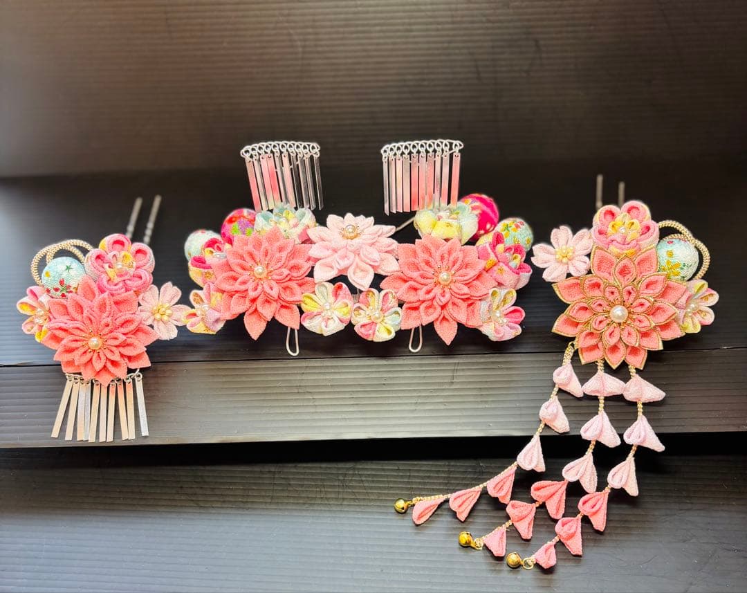 Hさま専用 七五三髪飾りセット 3-38