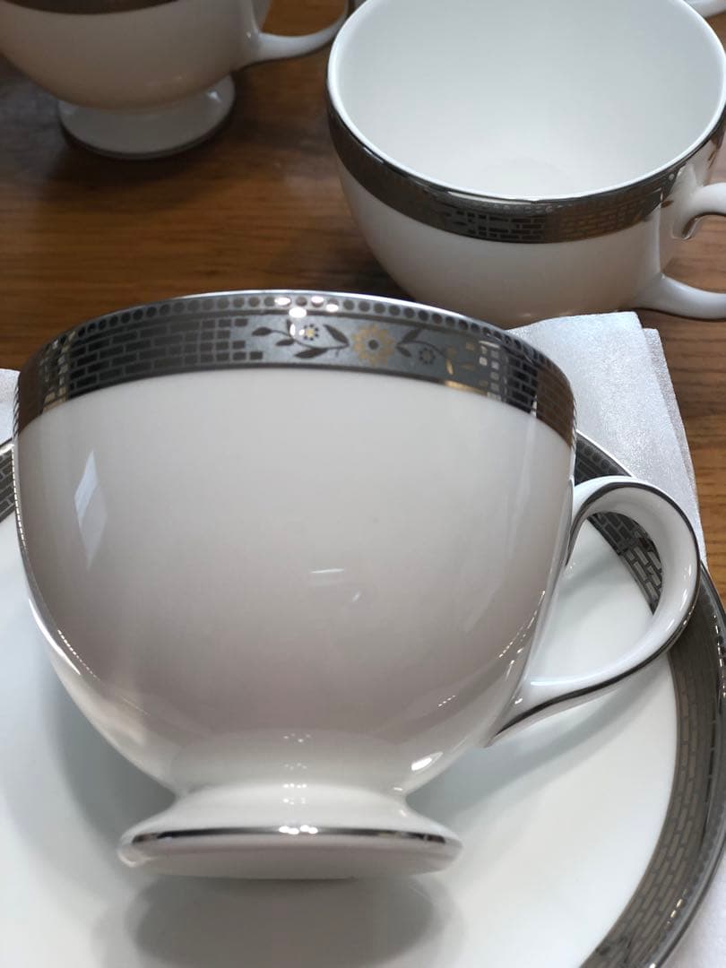 未使用品ウェッジウッドマーカサイトグレーミレニアム 6客セット