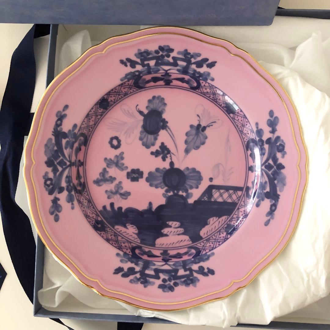 美品　リチャードジノリ　オリエンテイタリアーノ　アザレア　21cm プレート