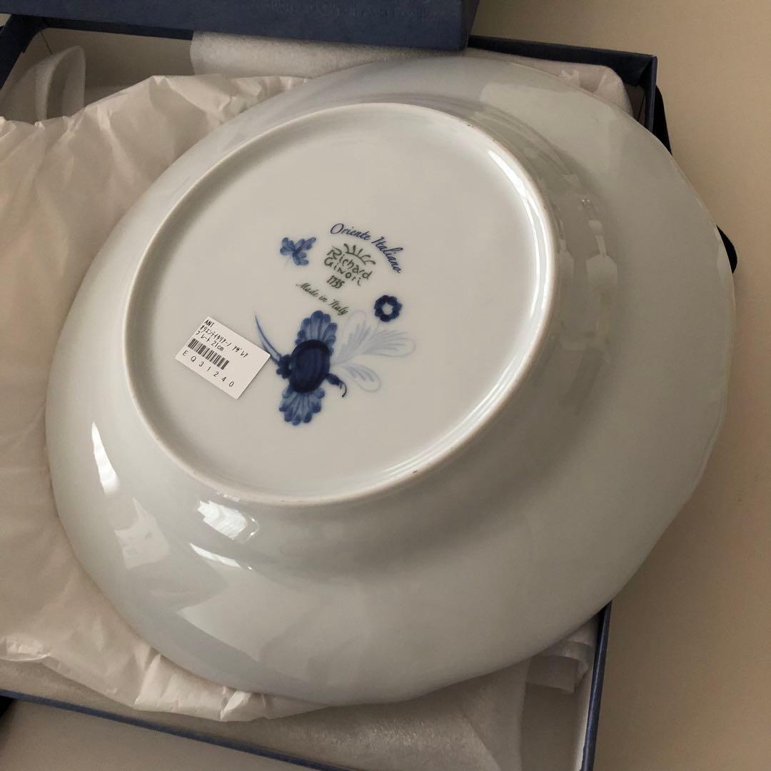 美品　リチャードジノリ　オリエンテイタリアーノ　アザレア　21cm プレート