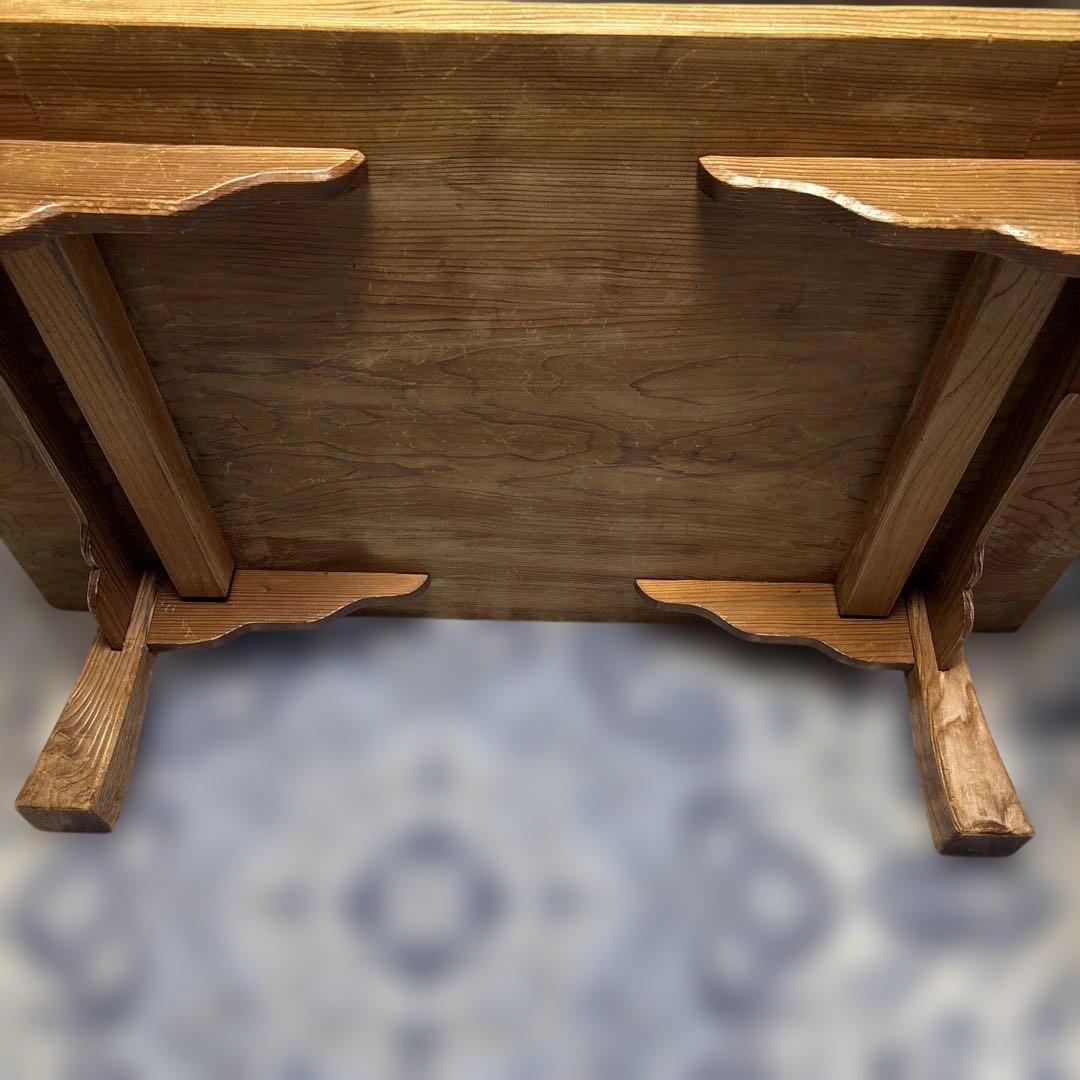 1枚物の木製座卓