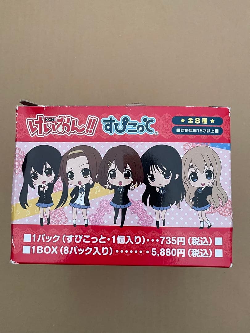 けいおん‼︎ すぴこっと　全8種　ポストカード付　難あり　まとめ売り