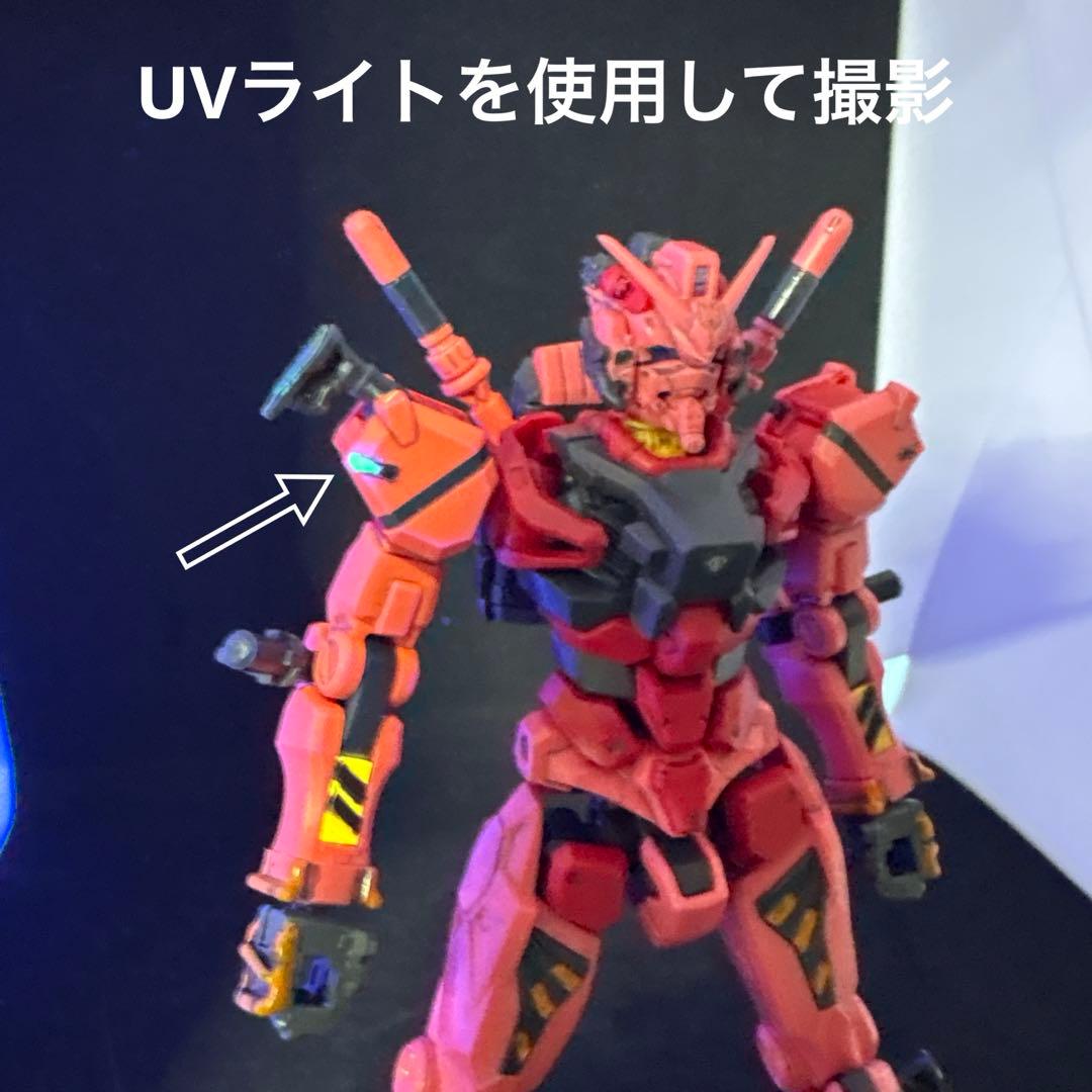 完成品】HG 赤いガンダム ビット6個 ザクバズーカ 部分塗装 - メルカリ