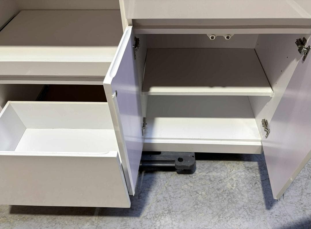 マルコ木工 キッチンボード、キッチンキャビネットタイプ、幅117cm Used