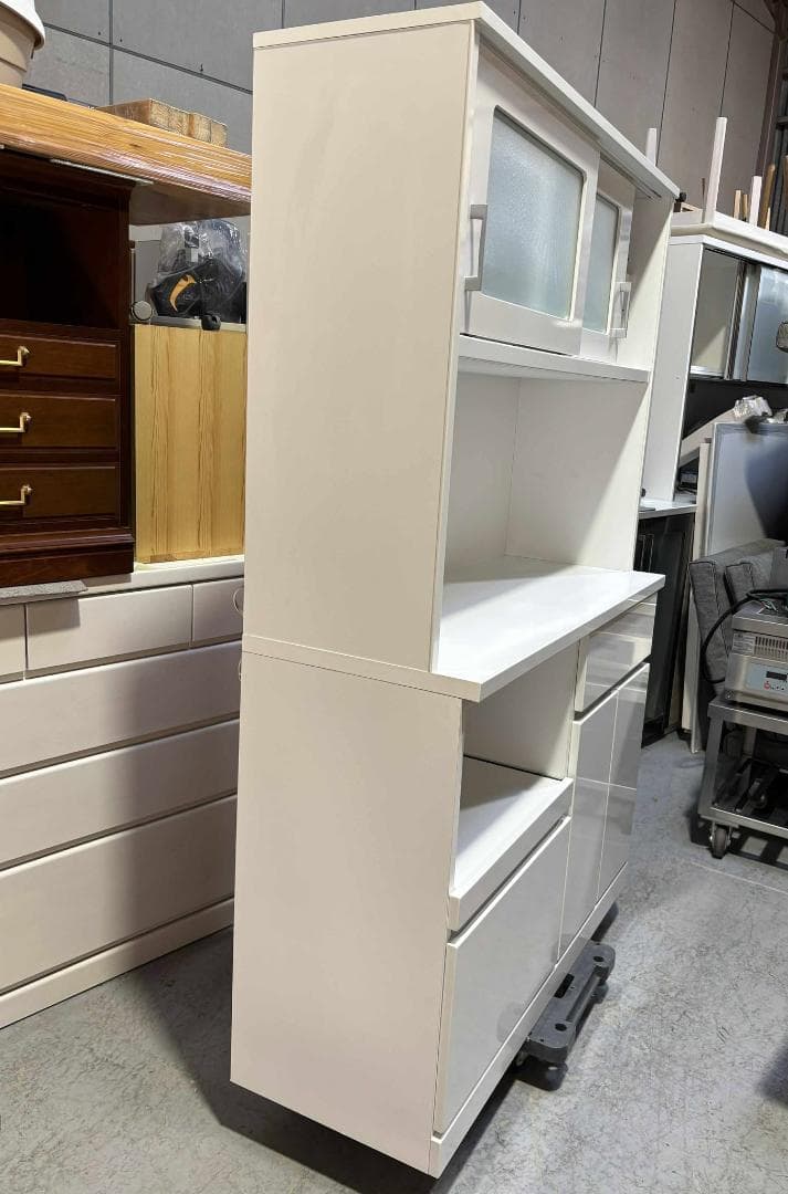 マルコ木工 キッチンボード、キッチンキャビネットタイプ、幅117cm Used