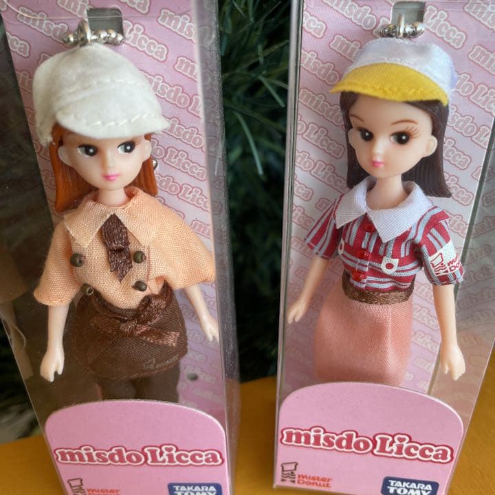 必ず当日発送❗️未開封美品✨リカちゃん ミスドコラボ 限定非売品❗️2種