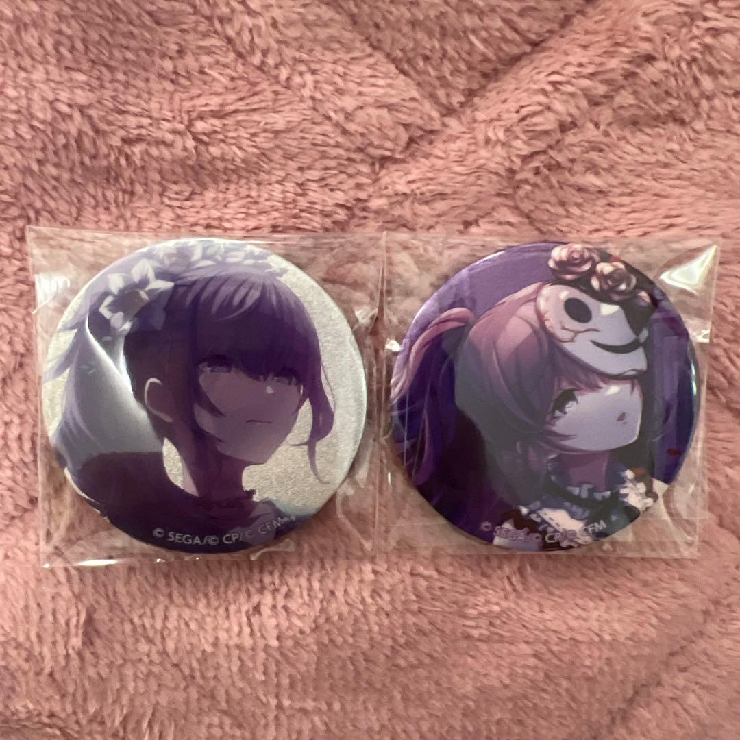 プロセカ グリッター缶バッジ 朝比奈まふゆ - メルカリ