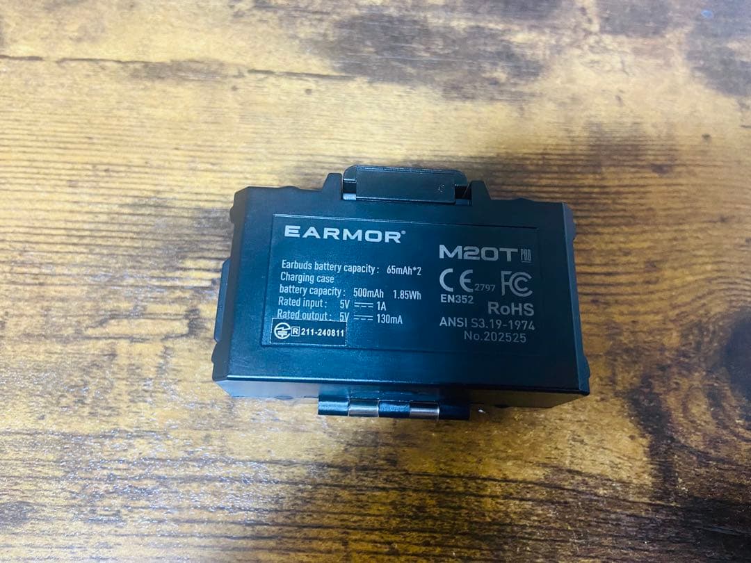 早い者勝ち EARMOR M20T PRO/電子イヤープラグ、ワイヤレスイヤホン