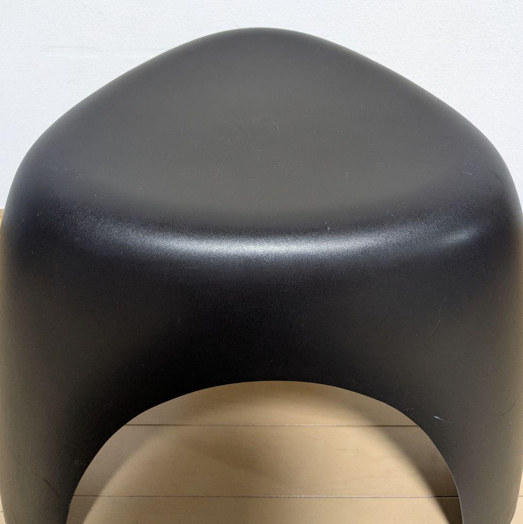 美品 Vitra ヴィトラ 柳宗理 エレファントスツール ブラック 黒