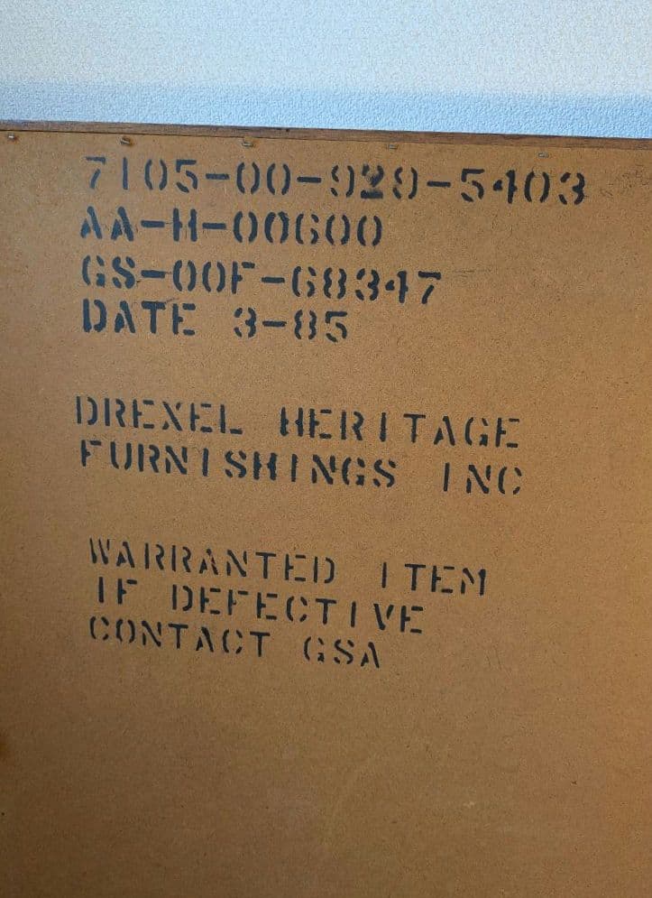 DREXEL HERITAGE ドレクセル ヘリテイジ 鏡 アメリカン 米軍