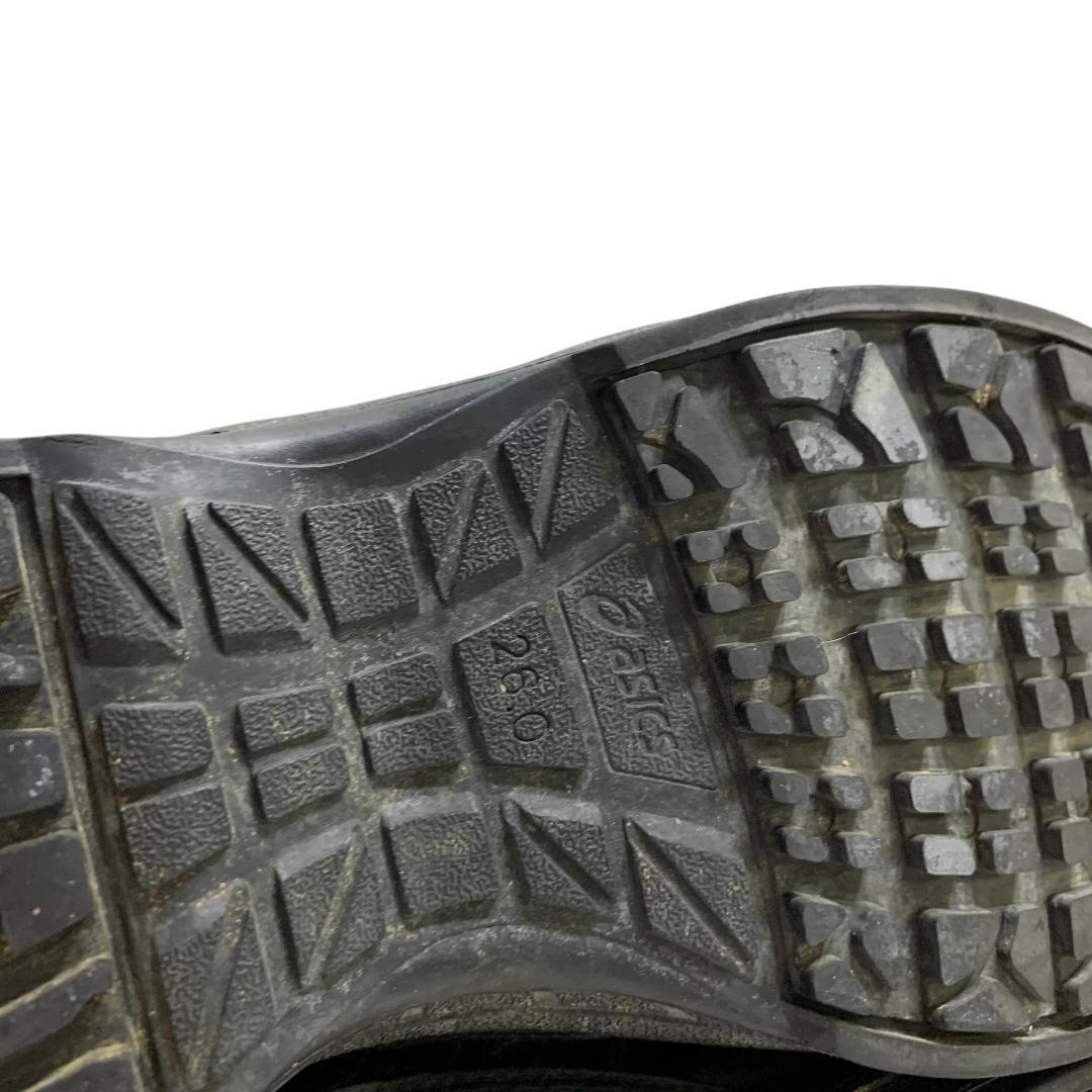 【美品】アシックス (26) ウィンジョブ 安全靴 FIS500 レースアップ