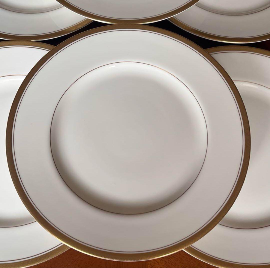 【希少品】ロイヤルウースター　最高級シリーズ★エンパイア★ディナー皿　6枚