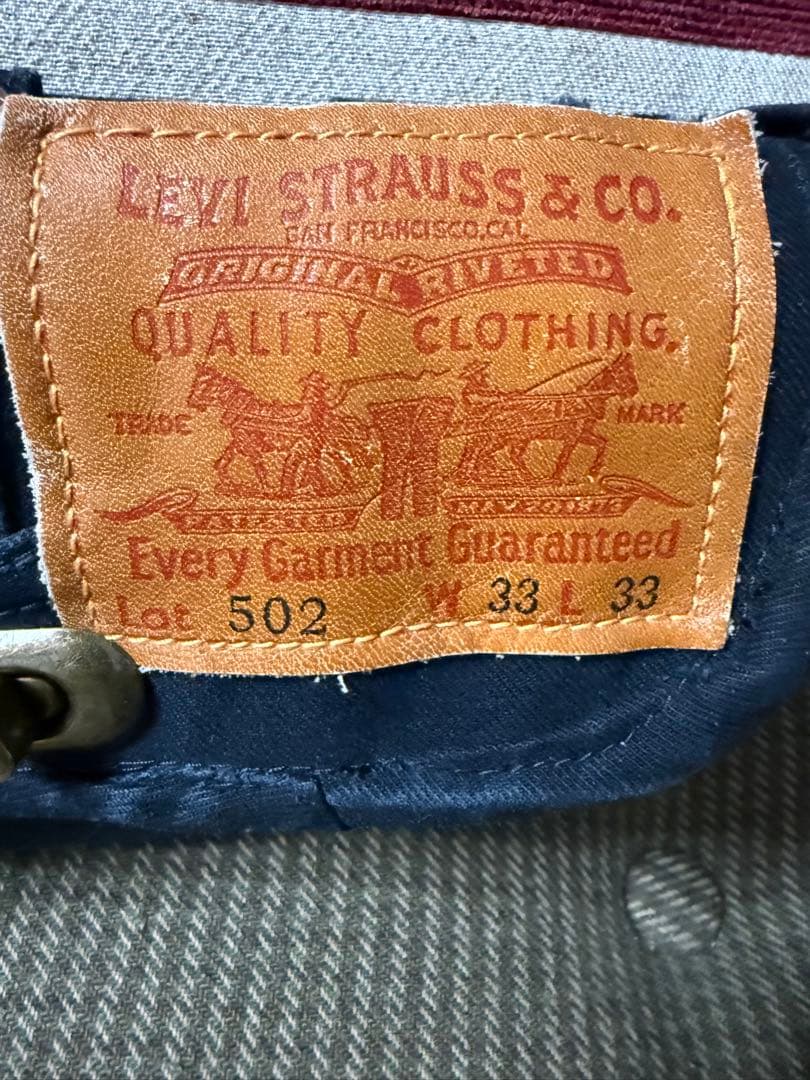 リーバイス ブラックデニム リメイク ウォレット