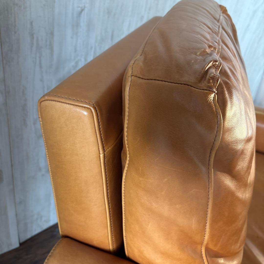 美品 ジャーナルスタンダード アクメ ファニチャー フレスノ レザー ソファ