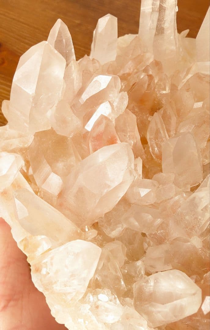 マニカラン産　水晶クラスター　X