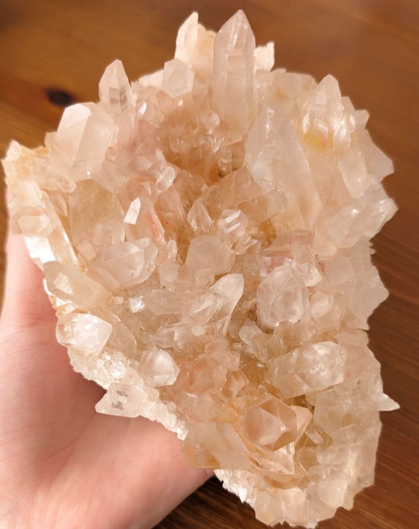 マニカラン産　水晶クラスター　X