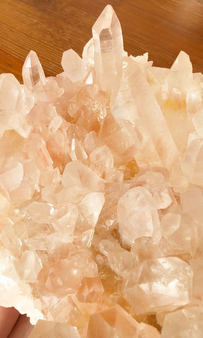 マニカラン産　水晶クラスター　X