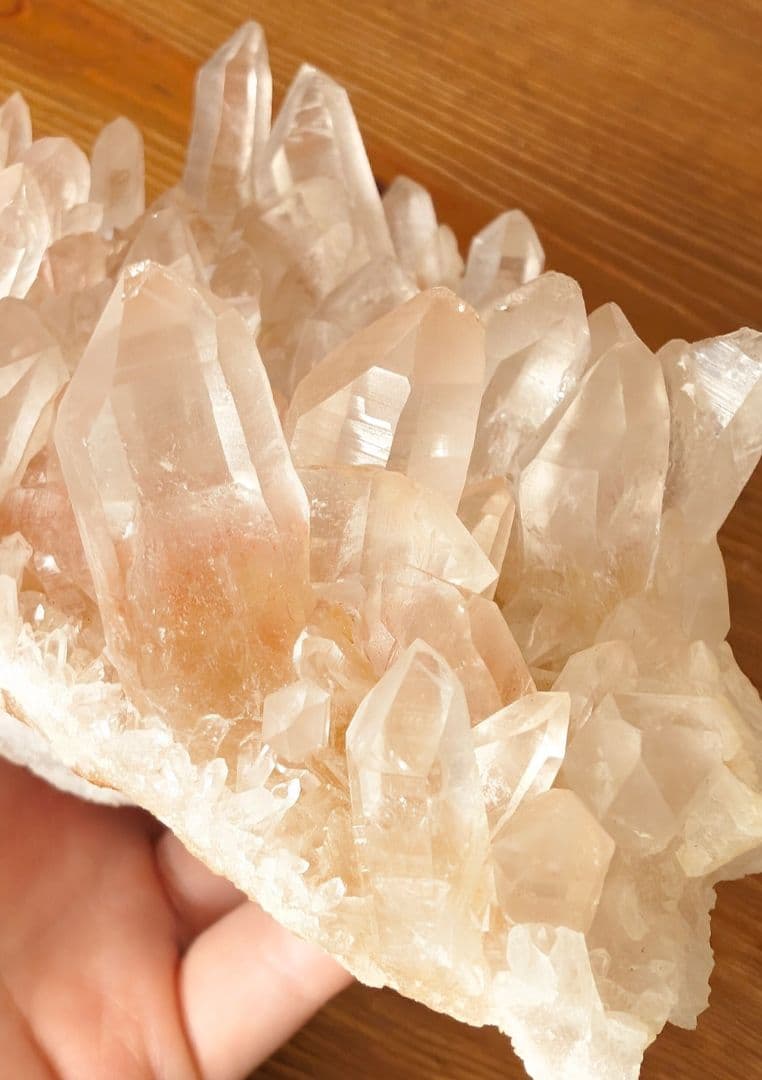 マニカラン産　水晶クラスター　X