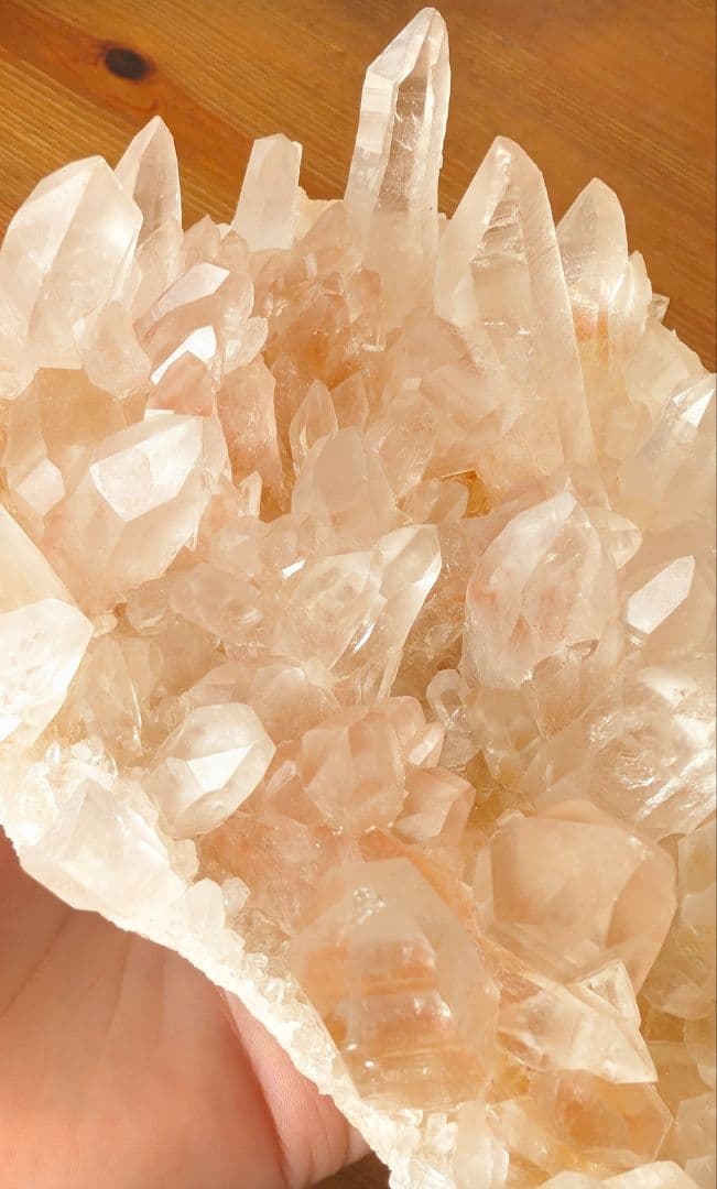 マニカラン産　水晶クラスター　X