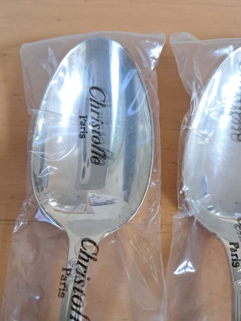 【新品未開封】クリストフル　マルリーテーブルスプーン　約20cm　4本