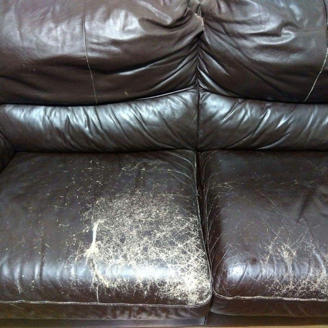 お洒落イタリア　ビンテージ本革　ソファーブランド：MARINELLI（マリネリ）