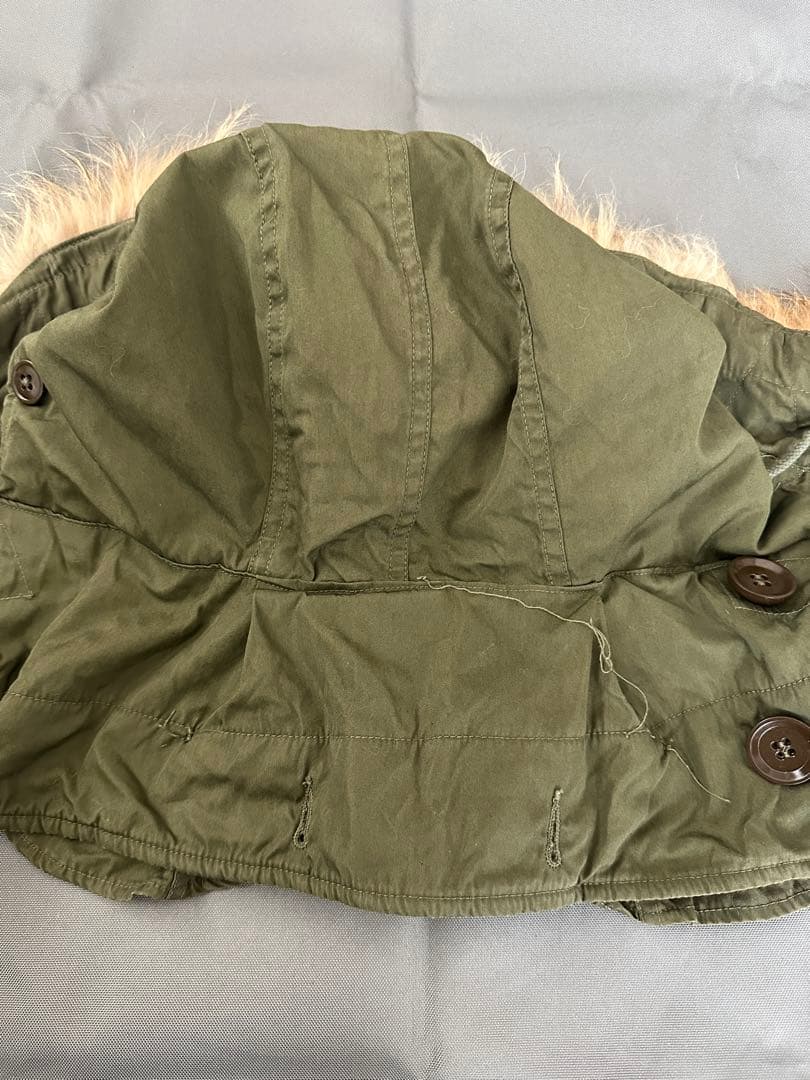 M-51 パーカー用フード ワイヤー折れ2箇所 M-51 パーカー用フード