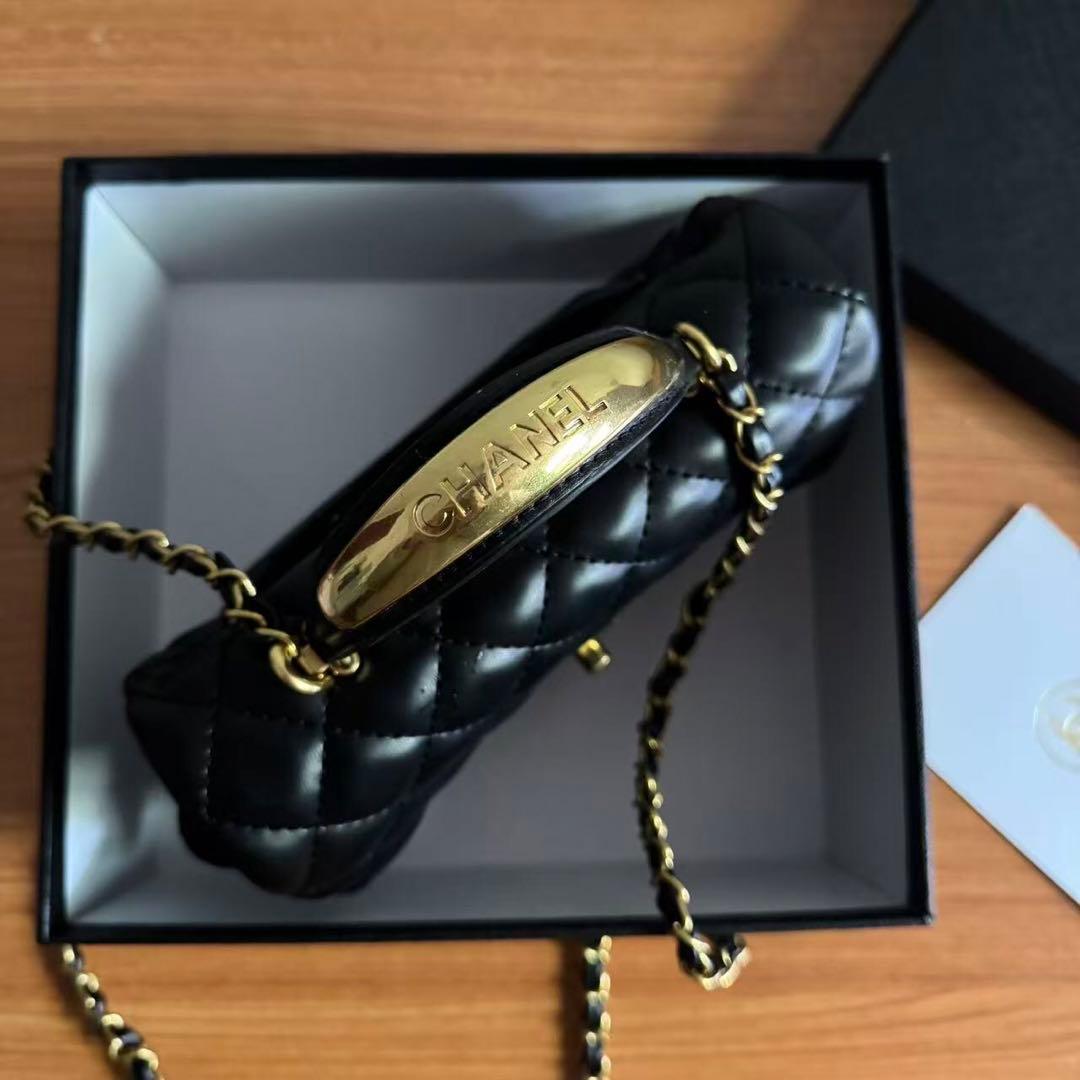 VIP限定 ノベルティ　チェーンショルダーバッグ　ブラック