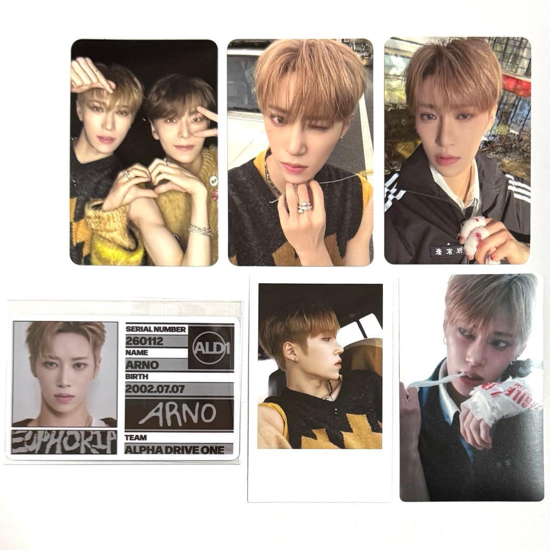 アルノ ジアハオ トレカセット IDカード ALD1 アルバム EUPHORIA