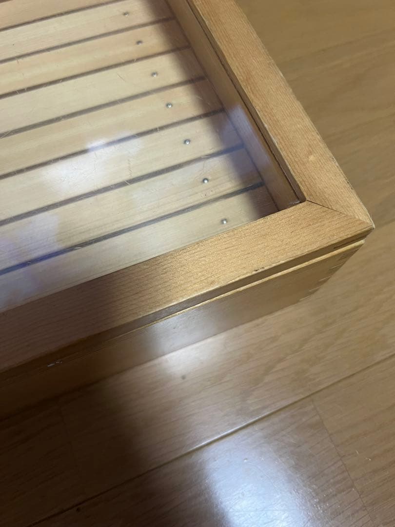 ヤマコー ネタケース 木製 寿司ネタ箱 アクリル蓋付 業務用