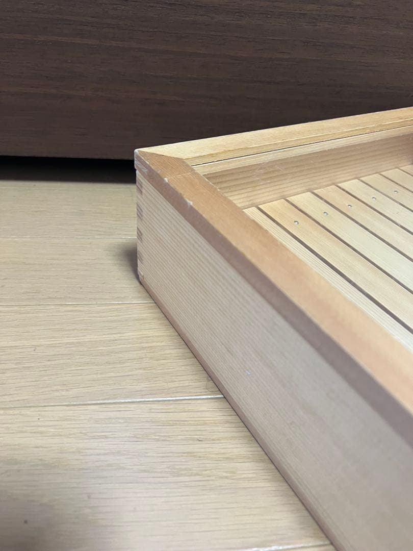 ヤマコー ネタケース 木製 寿司ネタ箱 アクリル蓋付 業務用