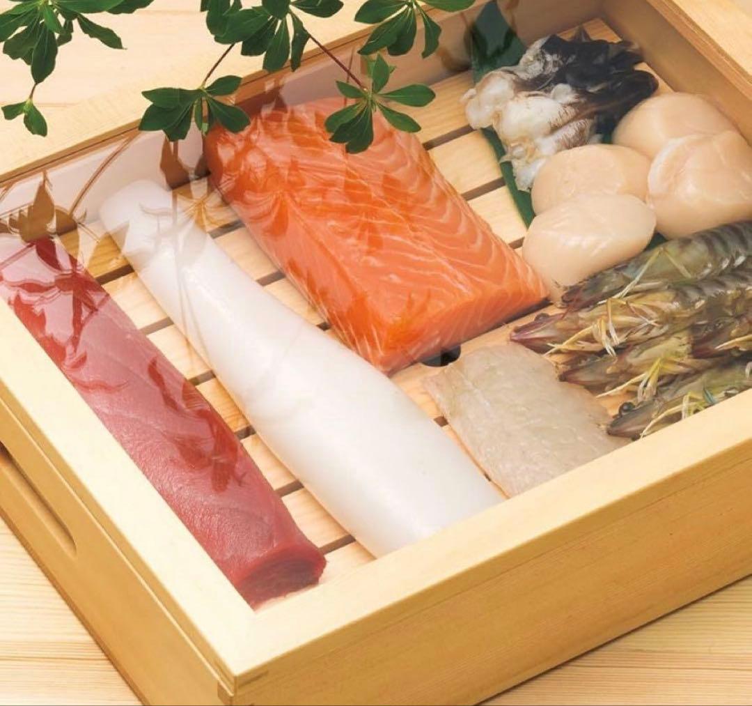 ヤマコー ネタケース 木製 寿司ネタ箱 アクリル蓋付 業務用