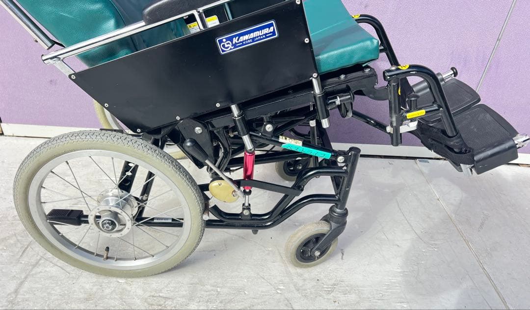 リクライニング機能付き介助用車椅子, カワムラサイクル ティルト＆リクライニング