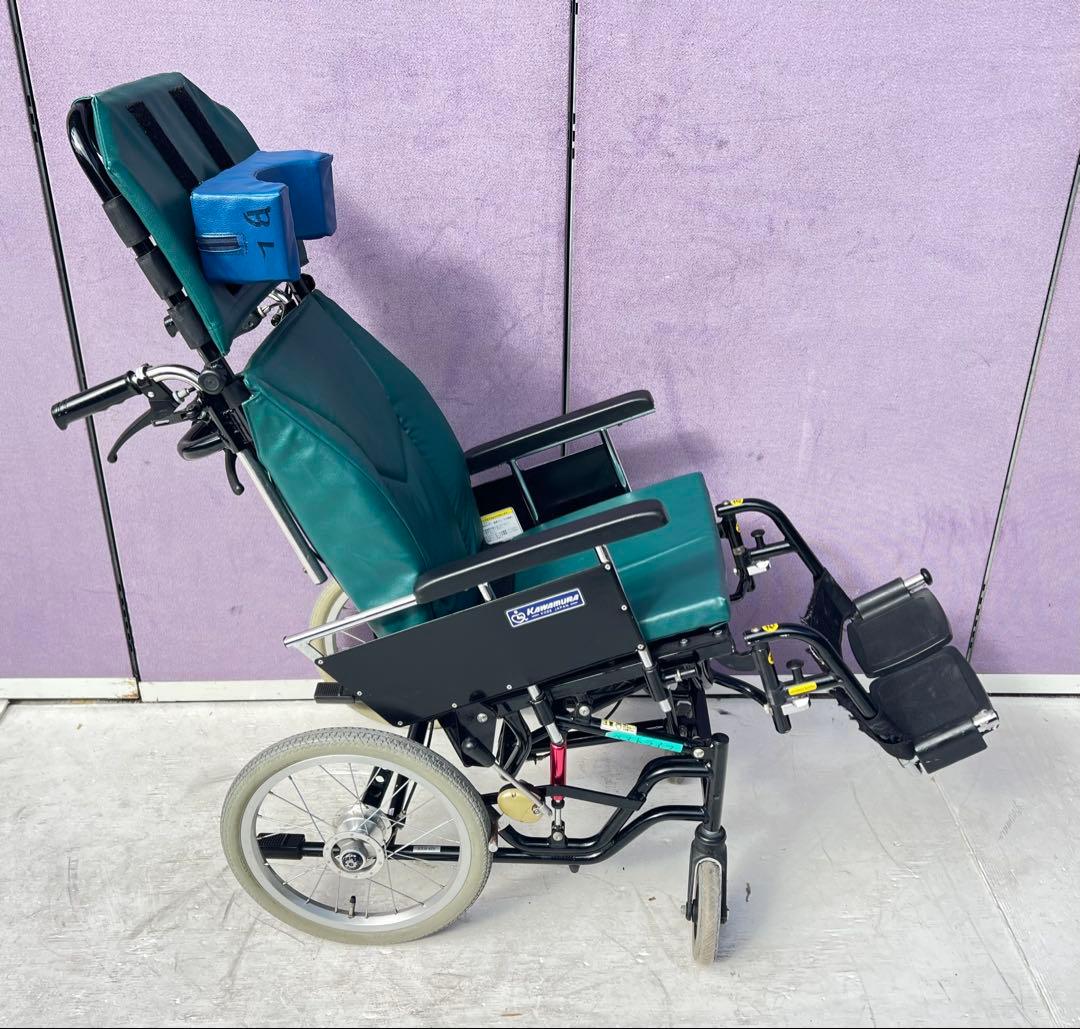 リクライニング機能付き介助用車椅子, カワムラサイクル ティルト＆リクライニング